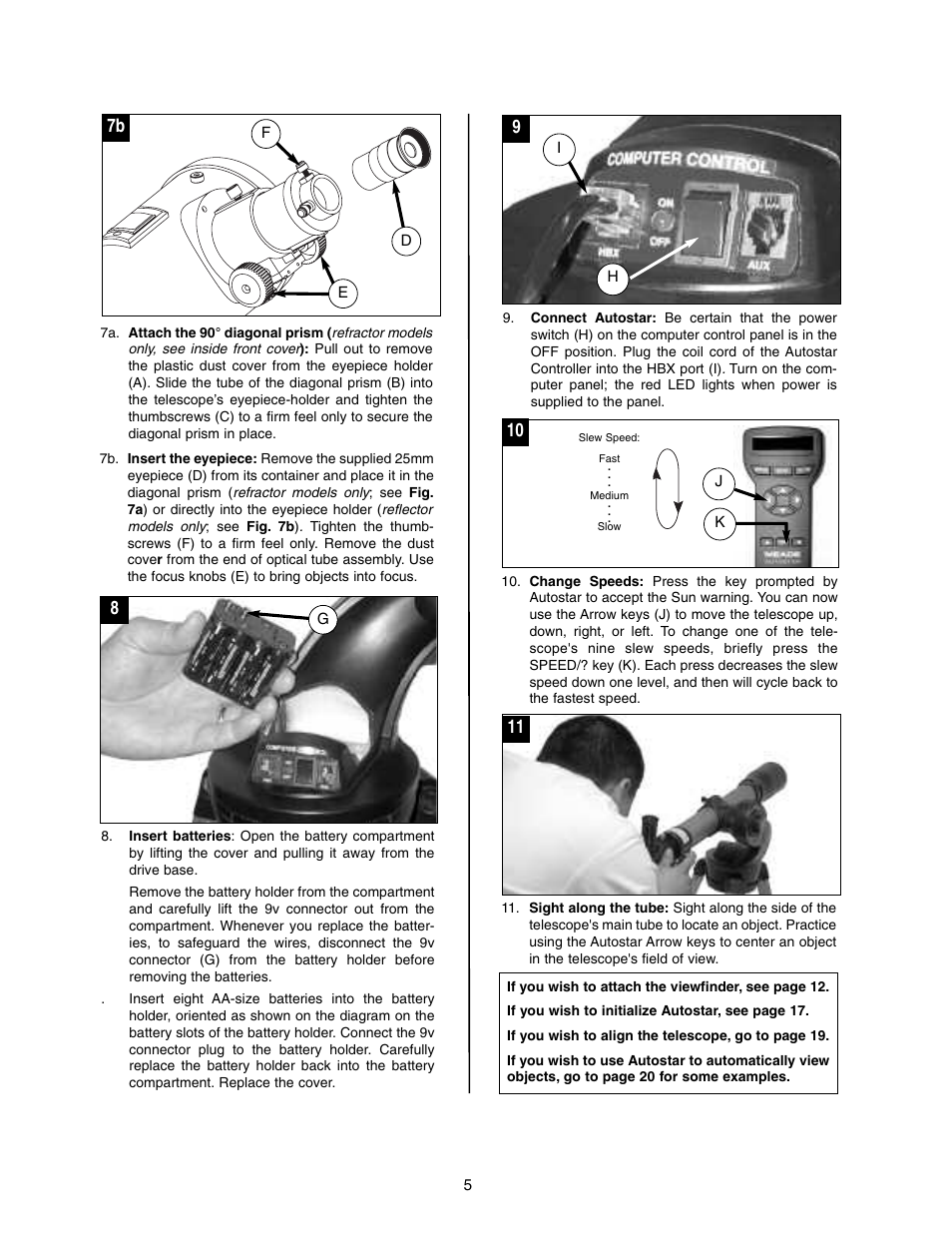 Meade Instruments DS-2000 (2060,2070,2076,2114,2130) User Manual | Page 5 / 44