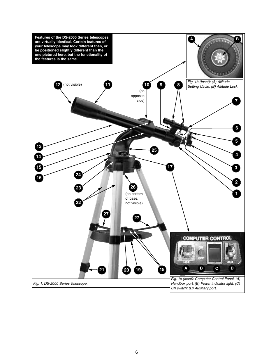 Meade Instruments DS-2000 (2060,2070,2076,2114,2130) User Manual | Page 6 / 44