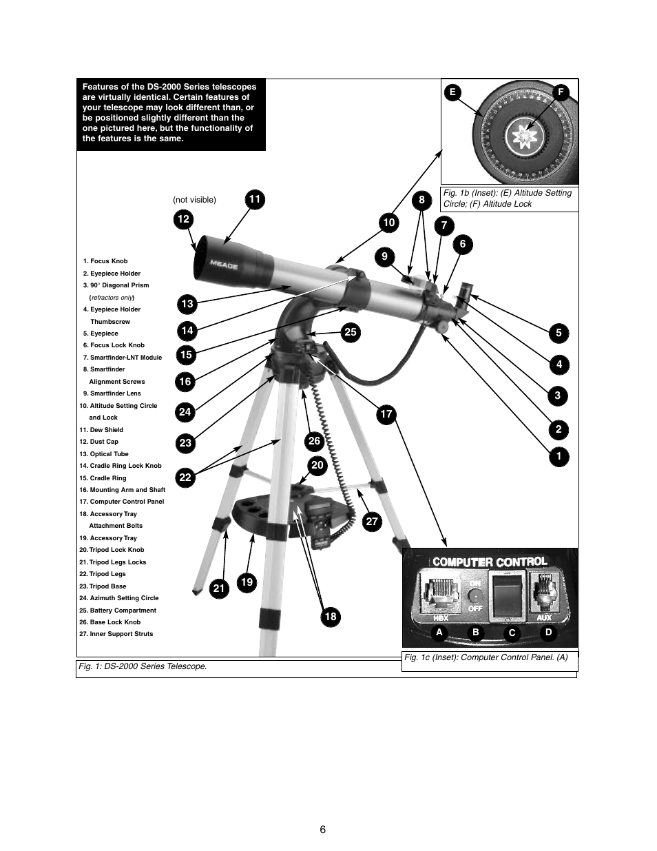 Meade Instruments DS-2000 LNT User Manual | Page 6 / 48