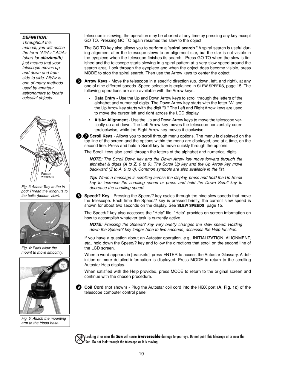 Meade Instruments DS-2000 MAK Generation II Maksutov-Cassegrain Telesopes User Manual | Page 10 / 44