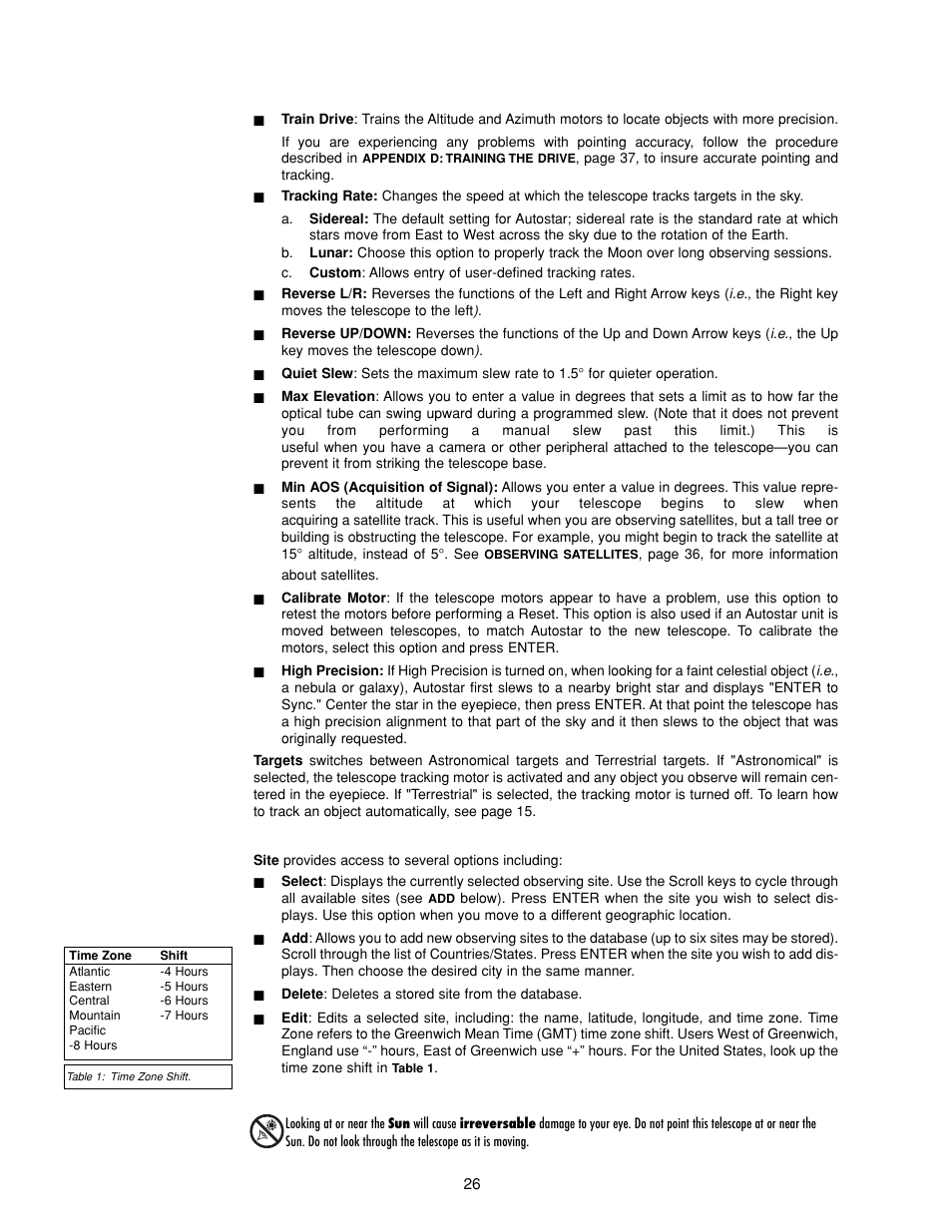 Meade Instruments DS-2000 MAK Generation II Maksutov-Cassegrain Telesopes User Manual | Page 26 / 44