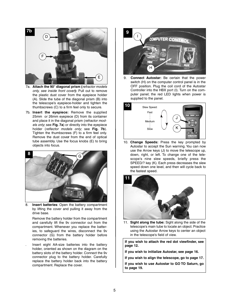 Meade Instruments DS-2090 User Manual | Page 5 / 44