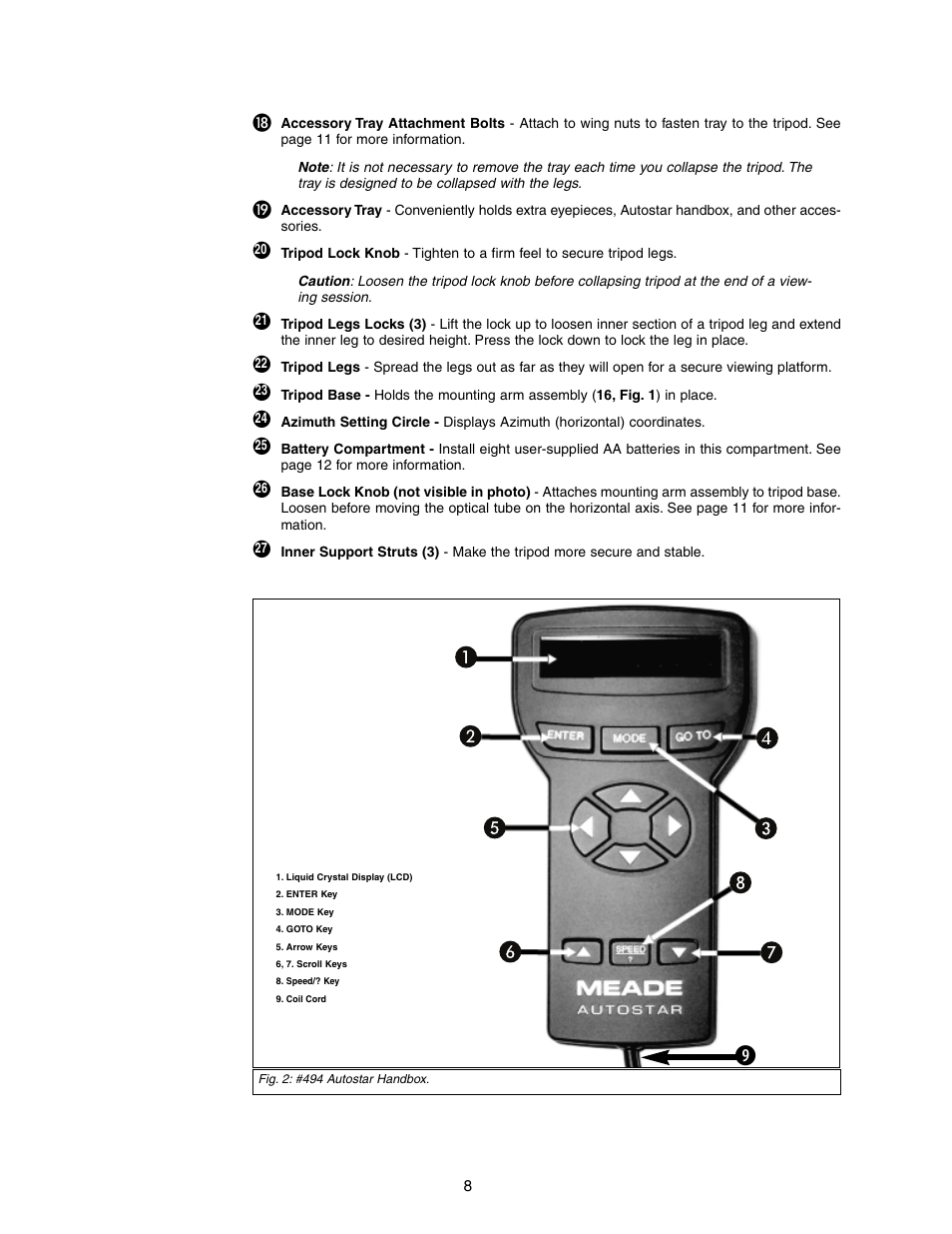 Meade Instruments DS-2090 User Manual | Page 8 / 44