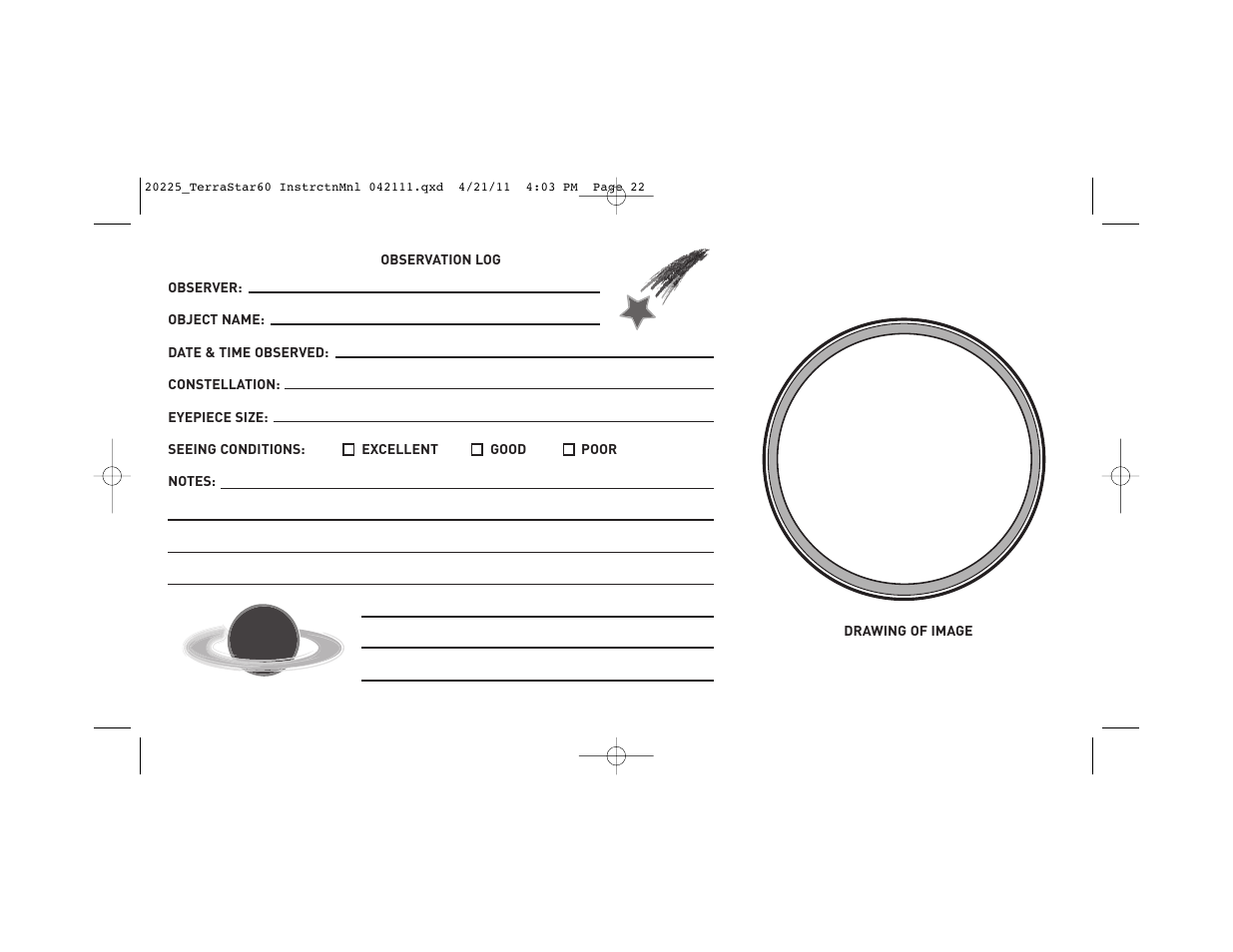 Meade Instruments TerraStar 60 User Manual | Page 22 / 24