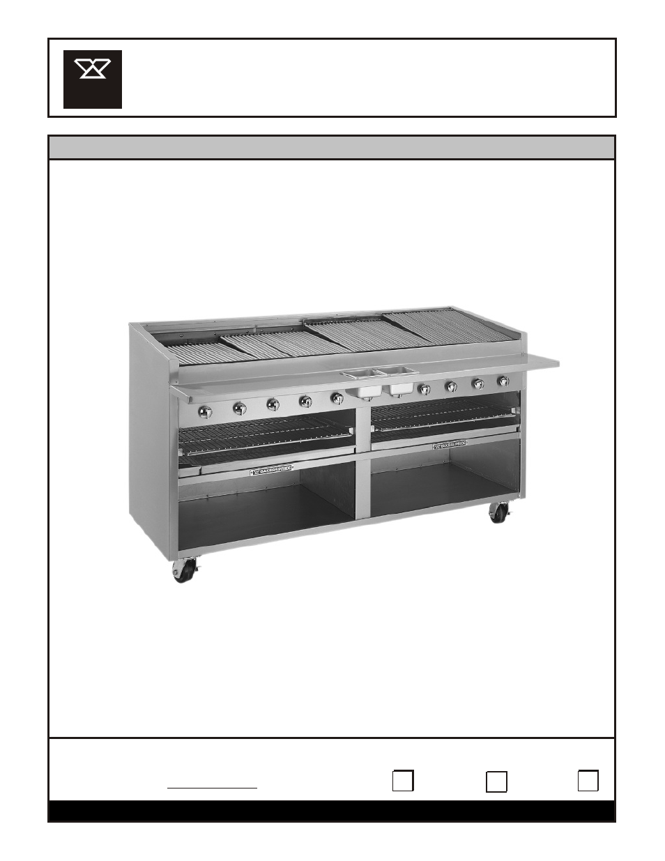 Bakers Pride FLB-48R/GS User Manual | 4 pages