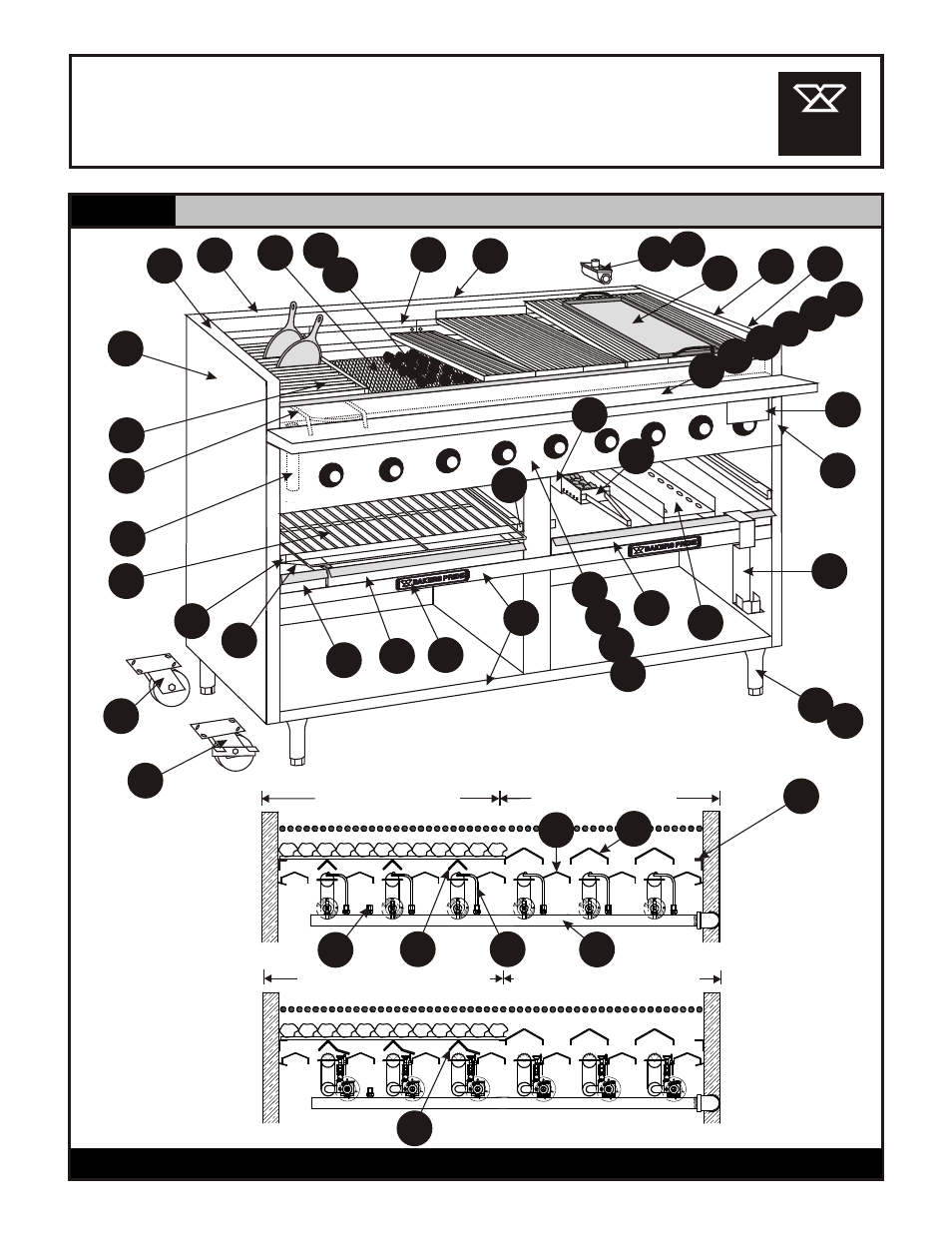 Flb-48, Flb-48r/gs | Bakers Pride FLB-48R/GS User Manual | Page 2 / 4