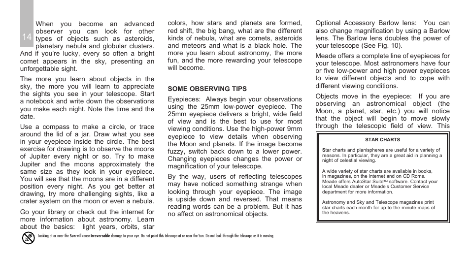 Meade Instruments Polaris Series User Manual | Page 16 / 28