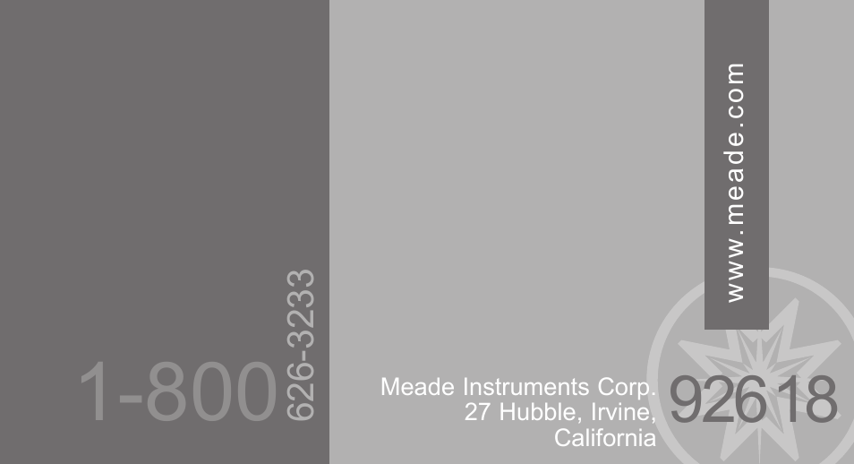 Meade Instruments Polaris Series User Manual | Page 28 / 28