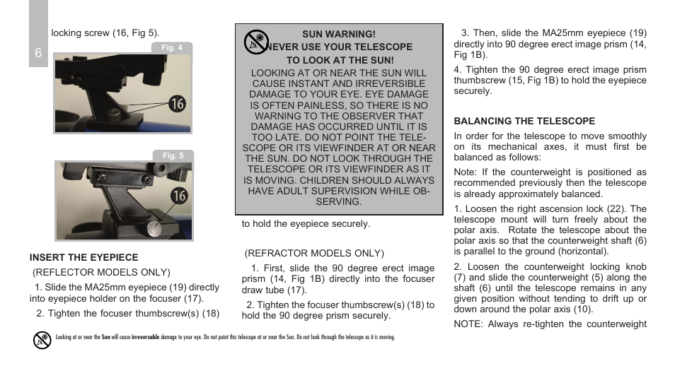 Meade Instruments Polaris Series User Manual | Page 8 / 28