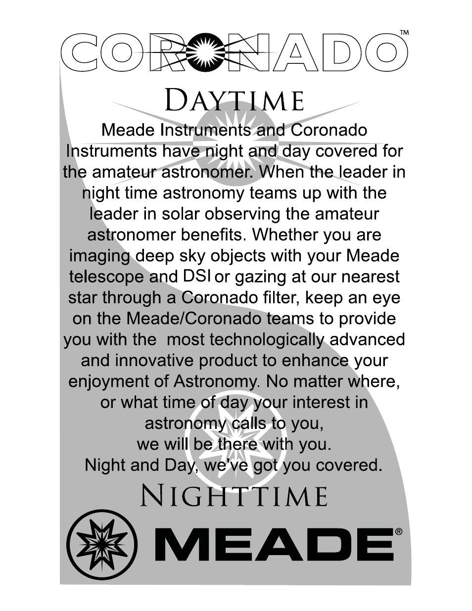 Meade Instruments Coronado SolarMax Series User Manual | Page 2 / 24