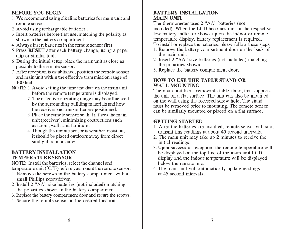 Meade Instruments TE109NL-M User Manual | Page 4 / 10