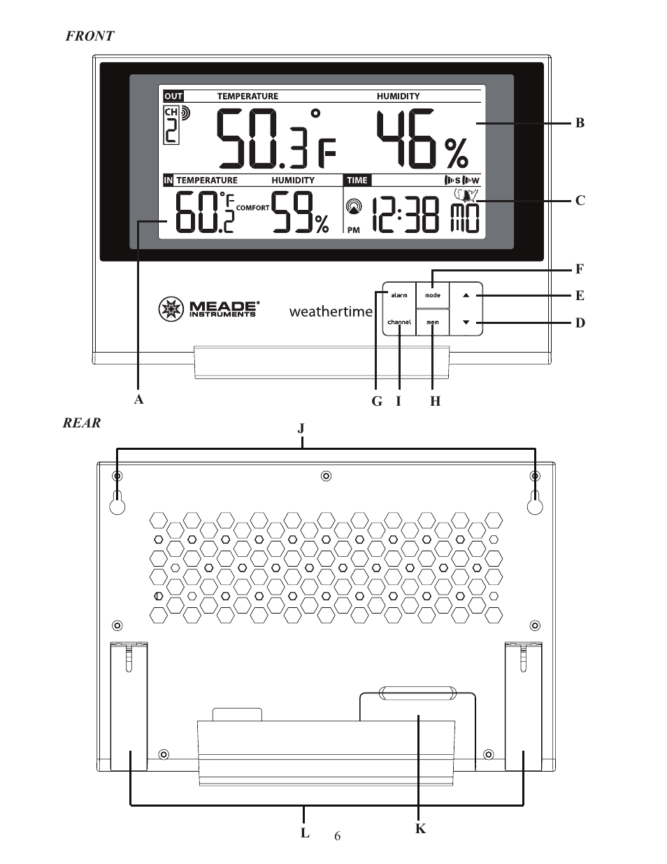 Meade Instruments TE256W User Manual | Page 6 / 15