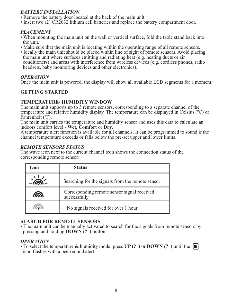 Meade Instruments TE256W User Manual | Page 8 / 15