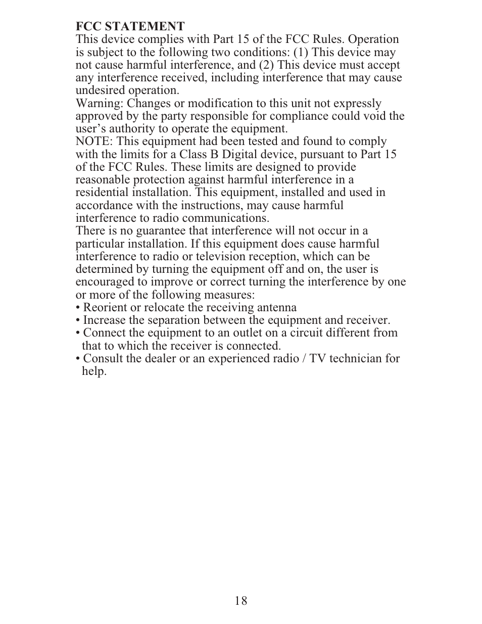 Meade Instruments TE388W User Manual | Page 18 / 21