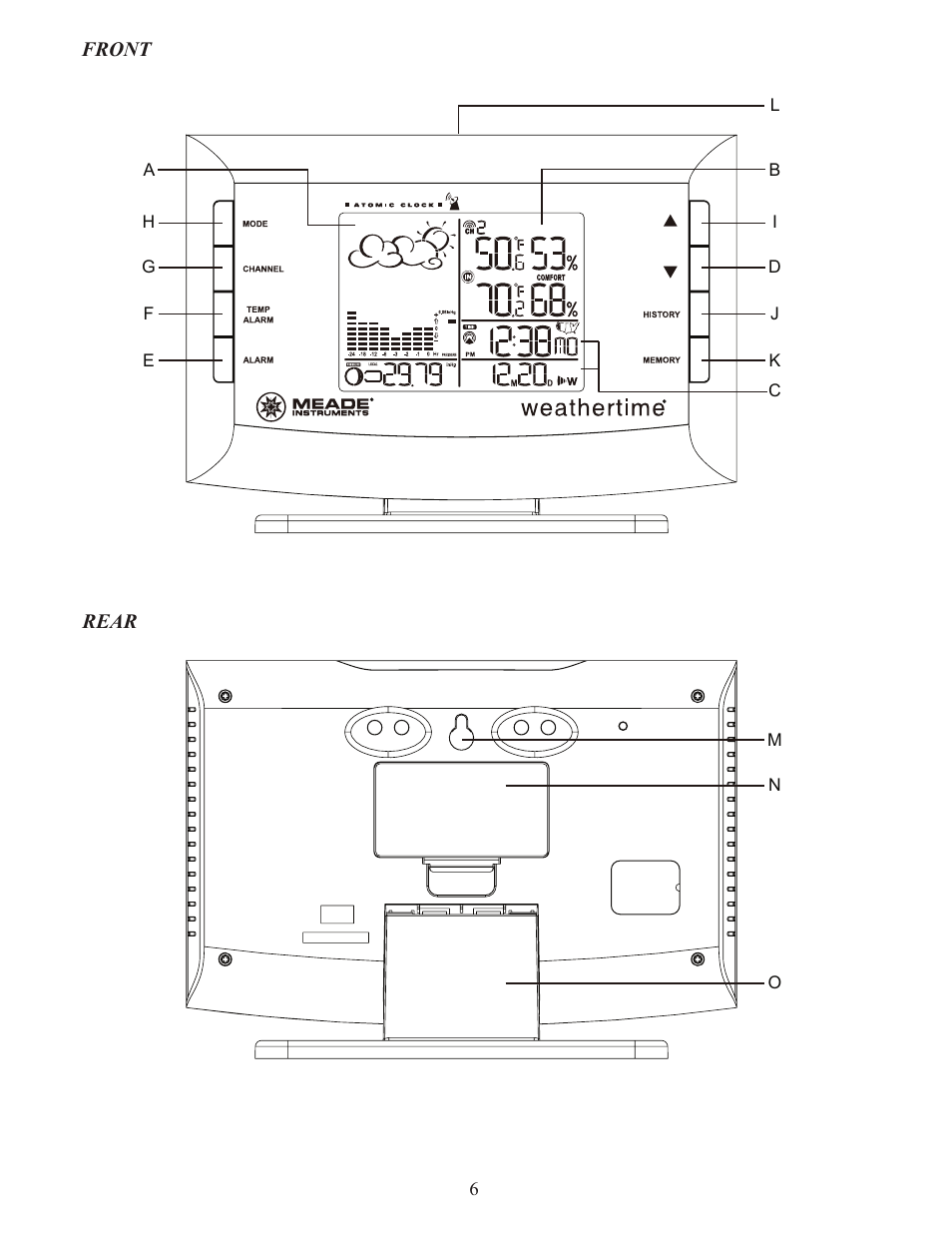 Meade Instruments TE653ELW-M User Manual | Page 6 / 24