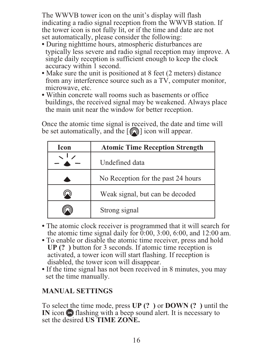 Meade Instruments TE688W User Manual | Page 16 / 24