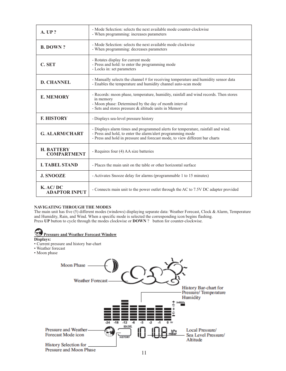 Meade Instruments TE827W User Manual | Page 11 / 26