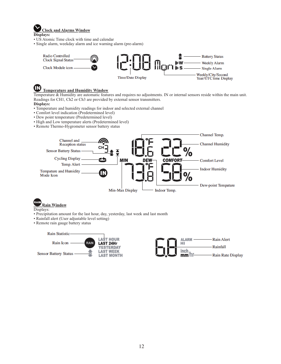 Meade Instruments TE827W User Manual | Page 12 / 26