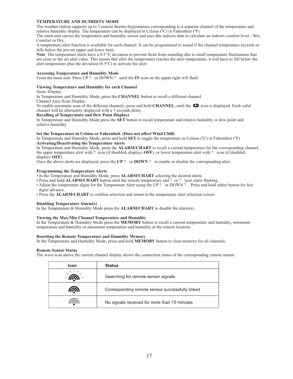 Meade Instruments TE827W User Manual | Page 17 / 26