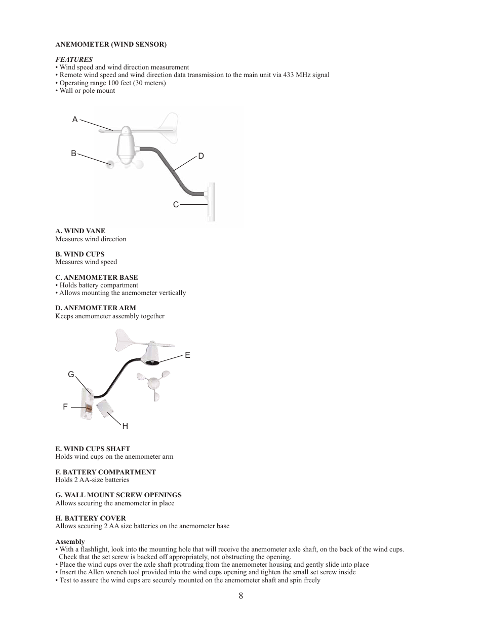 Meade Instruments TE827W User Manual | Page 8 / 26