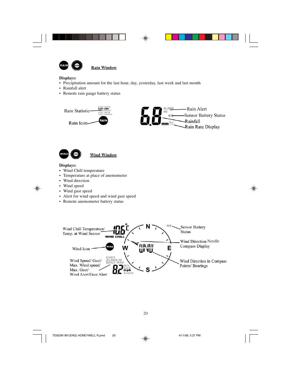 Meade Instruments TE923W-M User Manual | Page 20 / 44