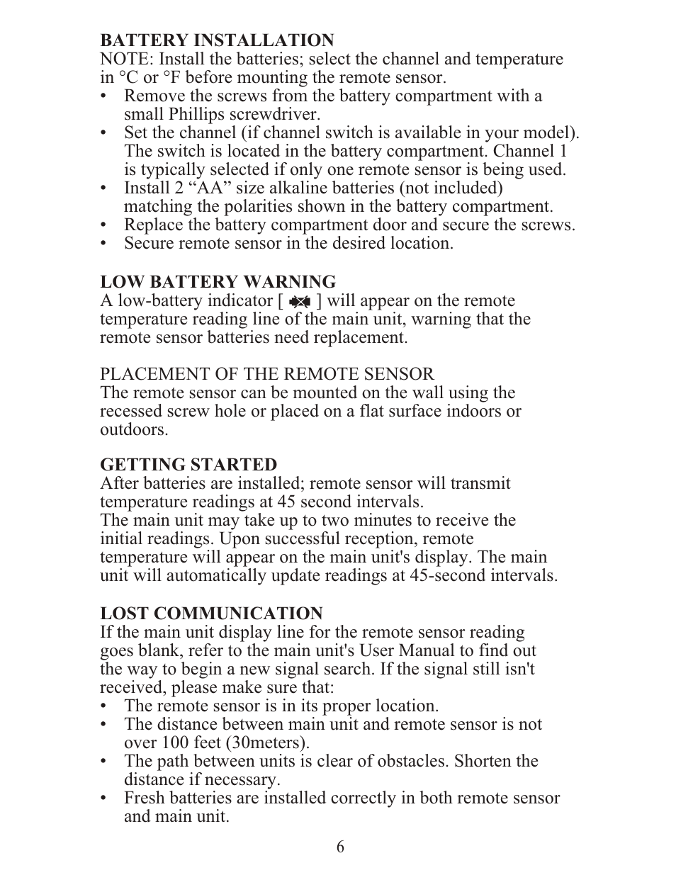 Meade Instruments TS13C-M User Manual | Page 6 / 12