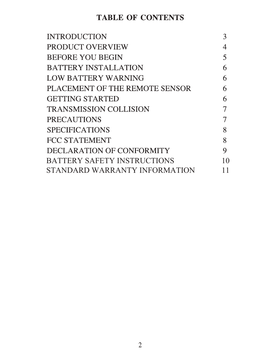 Meade Instruments TE33C-M User Manual | Page 2 / 12