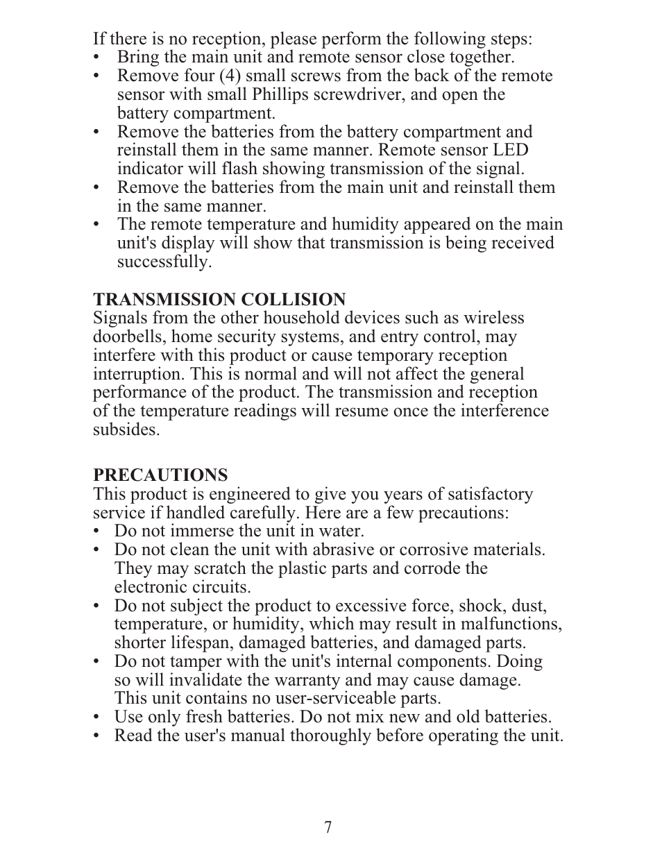 Meade Instruments TS33F-M User Manual | Page 7 / 12