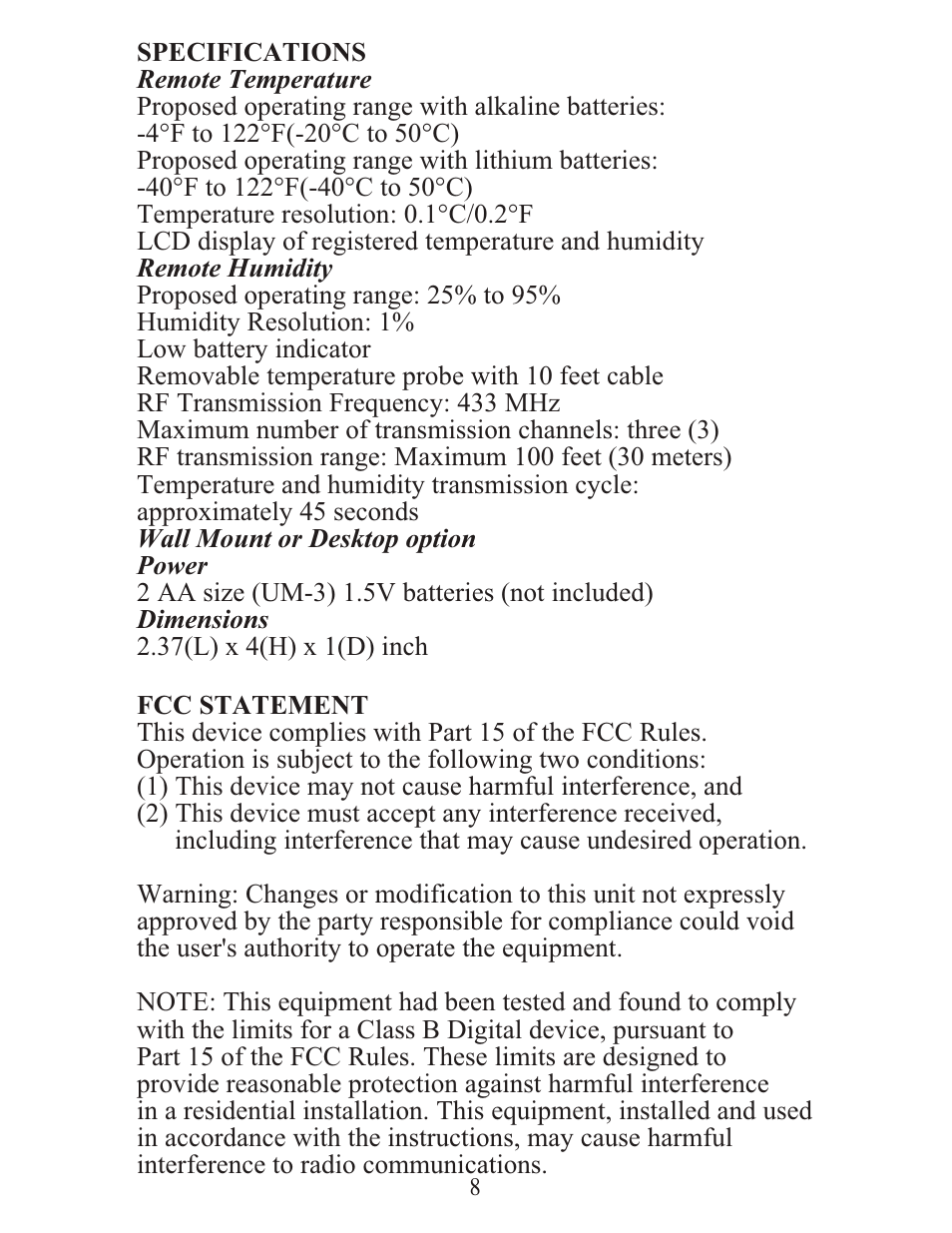 Meade Instruments TS33F-M User Manual | Page 8 / 12
