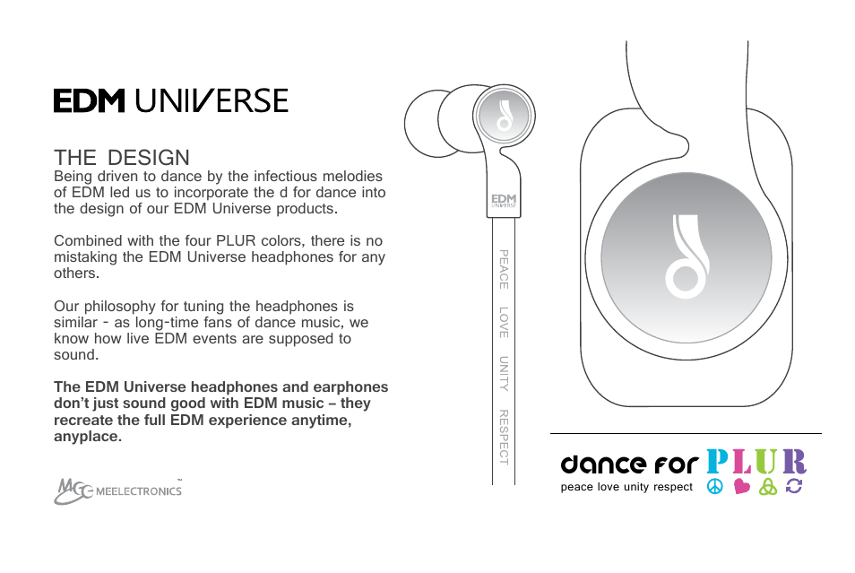 Pl u r | MEElectronics EDM Universe D1P User Manual | Page 7 / 19