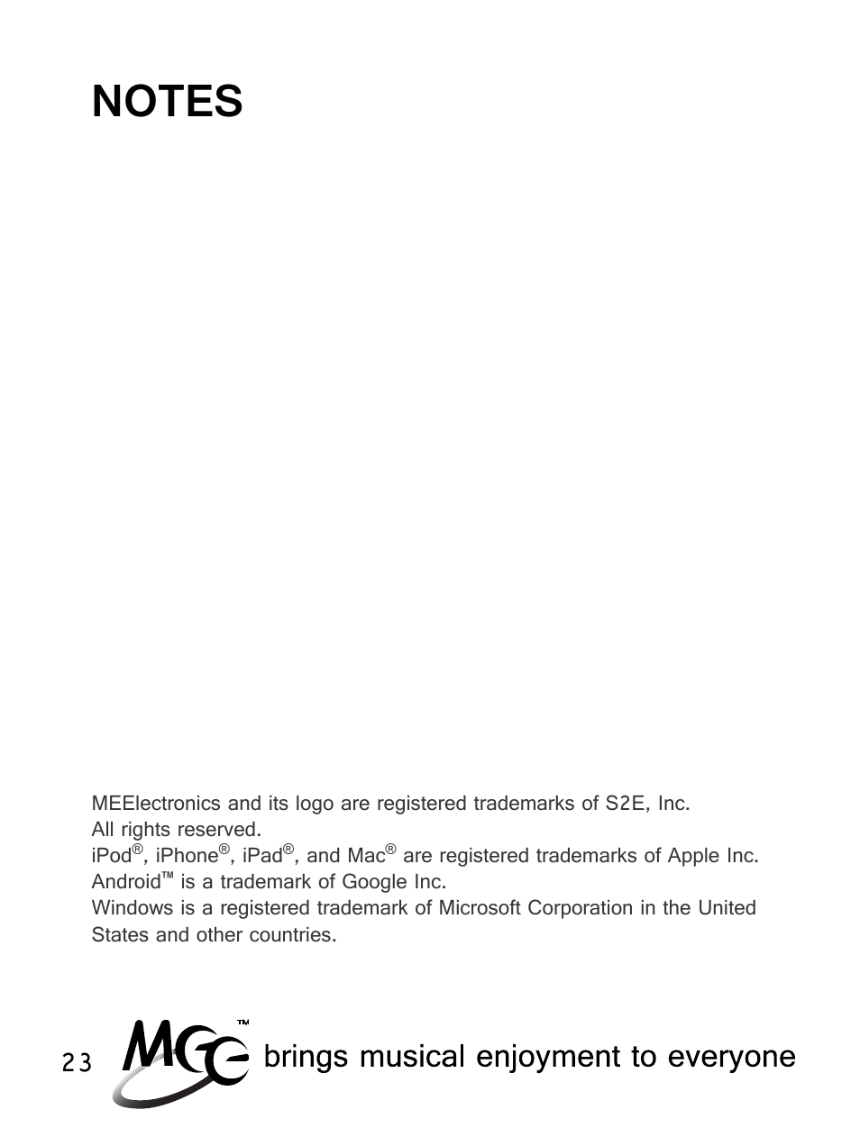 MEElectronics Air-Fi Venture AF52 User Manual | Page 27 / 27