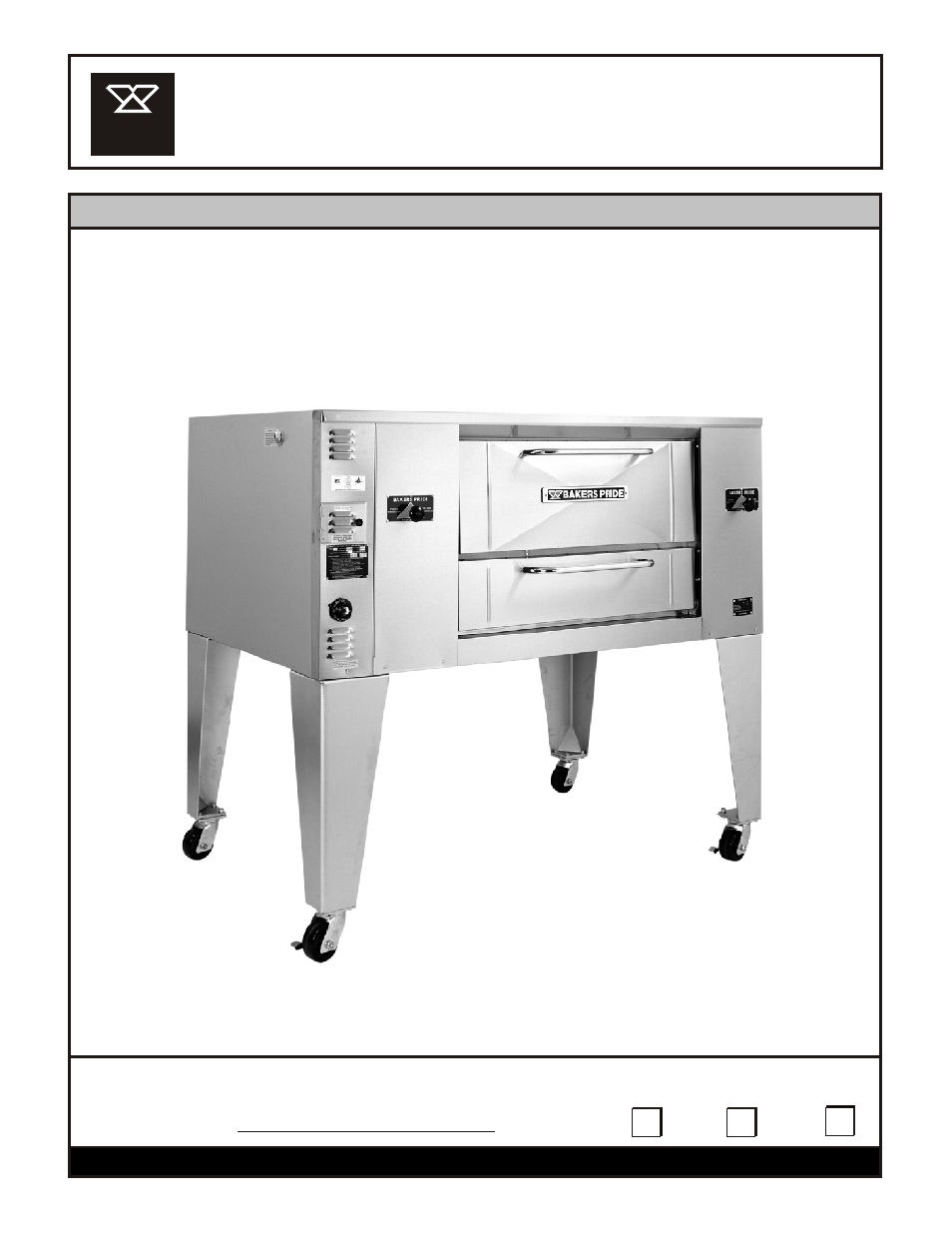 Bakers Pride D-125 User Manual | 4 pages