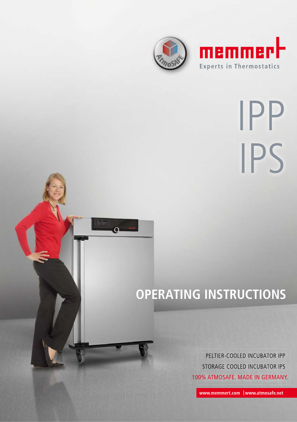 Memmert IPS Peltier-cooled incubators User Manual | 44 pages