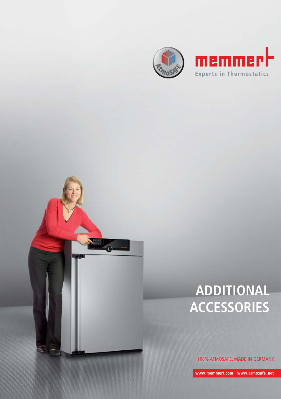 Memmert Additional Accessories User Manual | 12 pages