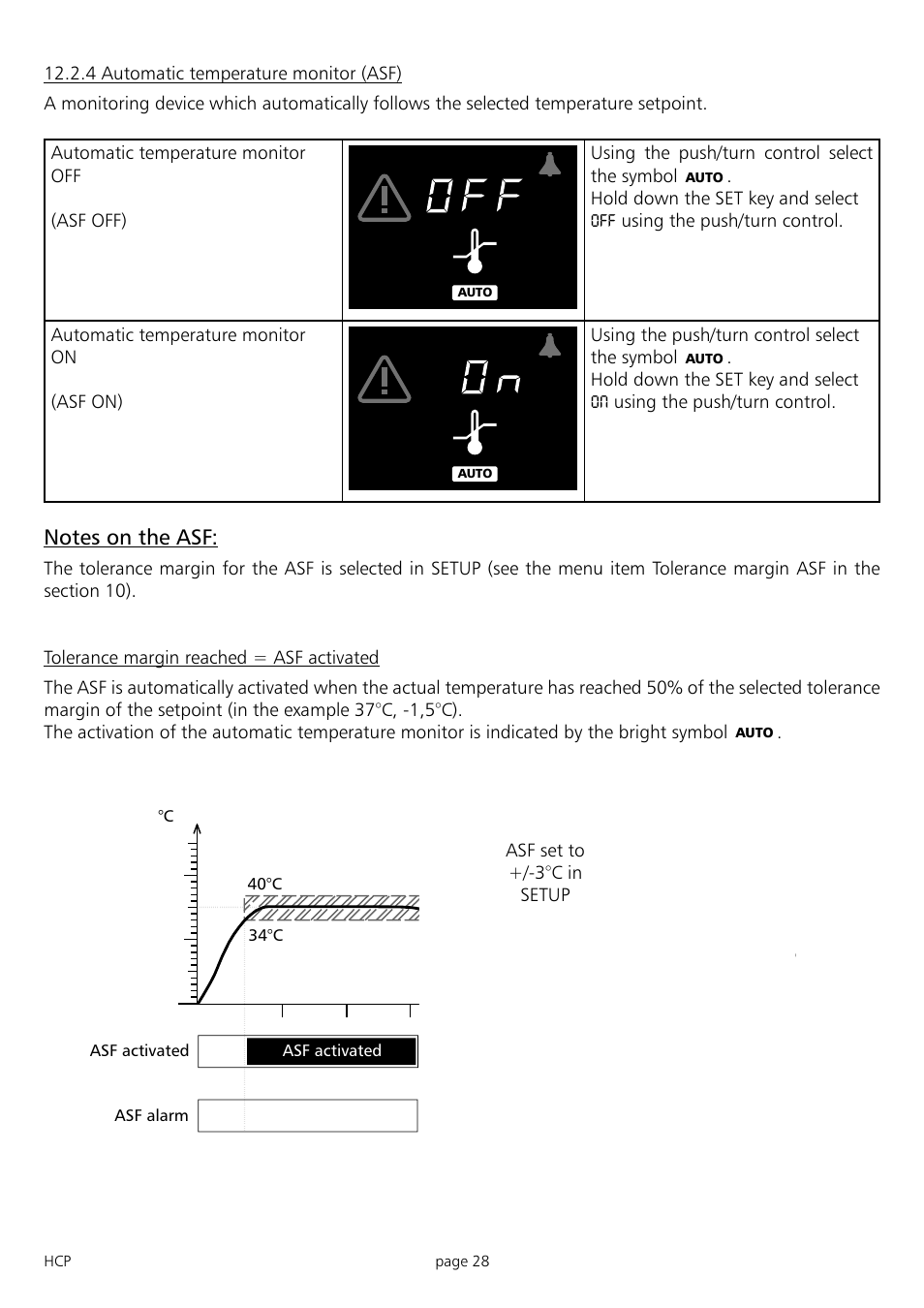 Memmert HCP 246 Humidity Chambers (Generation 2003) User Manual | Page 28 / 48