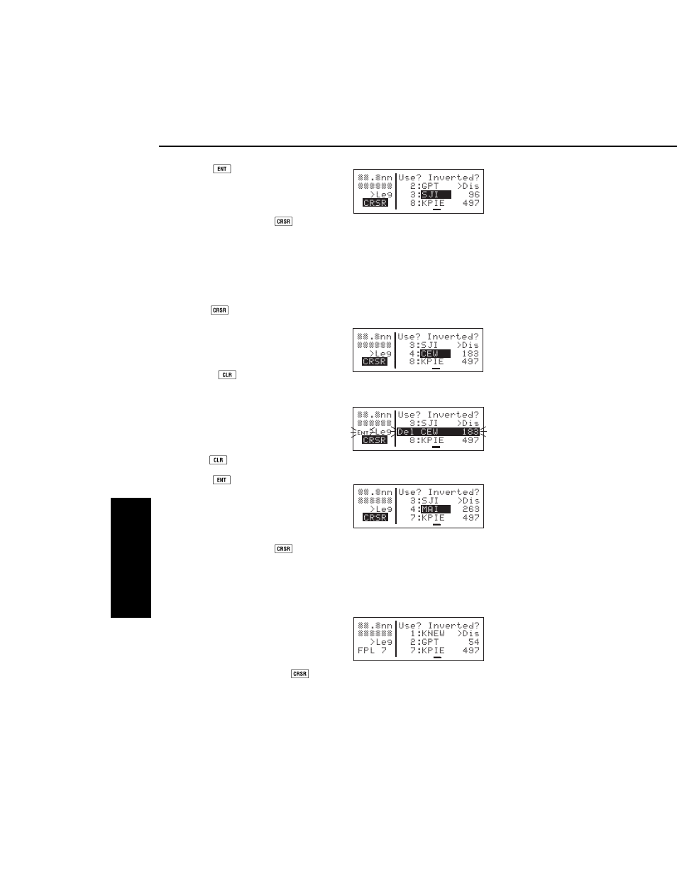 Deleting a waypoint from a flight plan, Deleting flight plans, Advanced gps operation 4-6 | Bendix Commercial Vehicle Systems Bendix/King Global Positioning System KLN 35A User Manual | Page 109 / 179