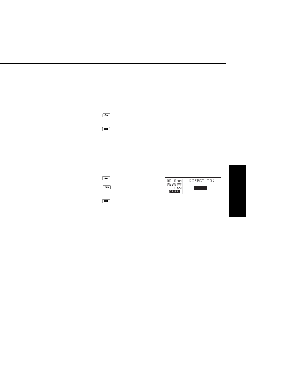 Canceling a direct to, Waypoint alerting for direct to operation | Bendix Commercial Vehicle Systems Bendix/King Global Positioning System KLN 35A User Manual | Page 70 / 179