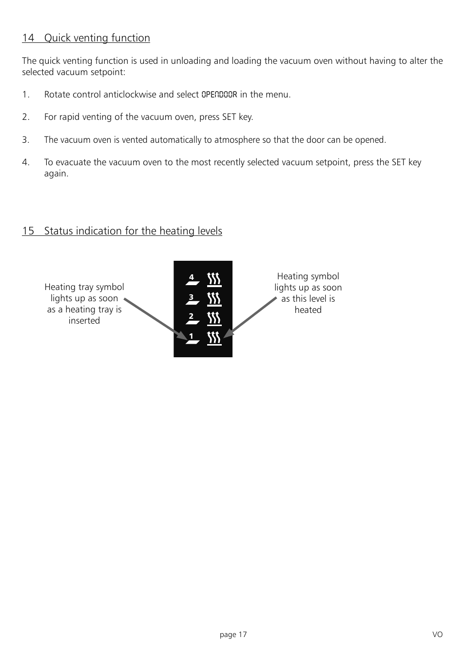 Muster | Memmert PM 200/400/500 Pump Module (Generation 2003) User Manual | Page 17 / 56