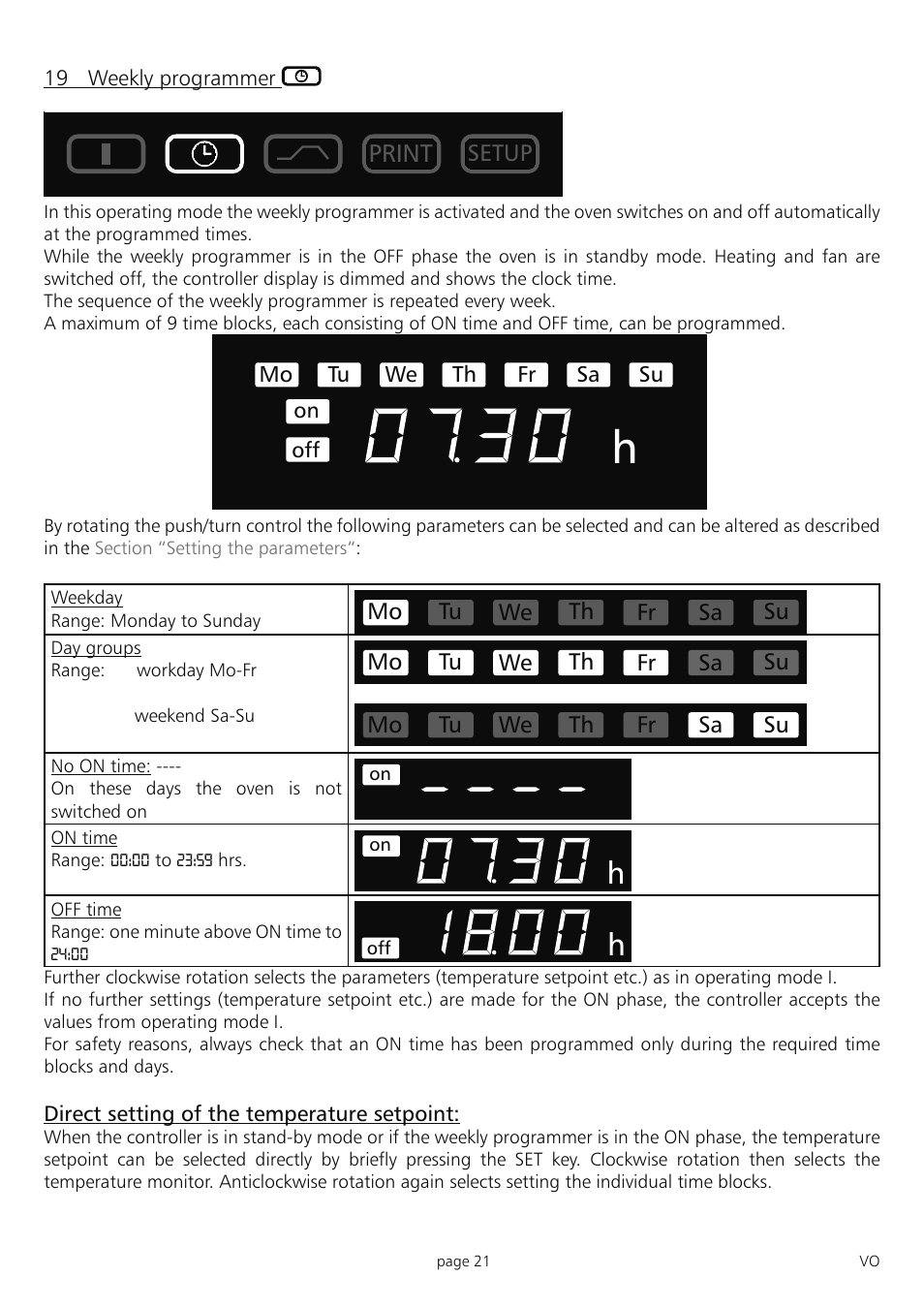 Muster | Memmert PM 200/400/500 Pump Module (Generation 2003) User Manual | Page 21 / 56
