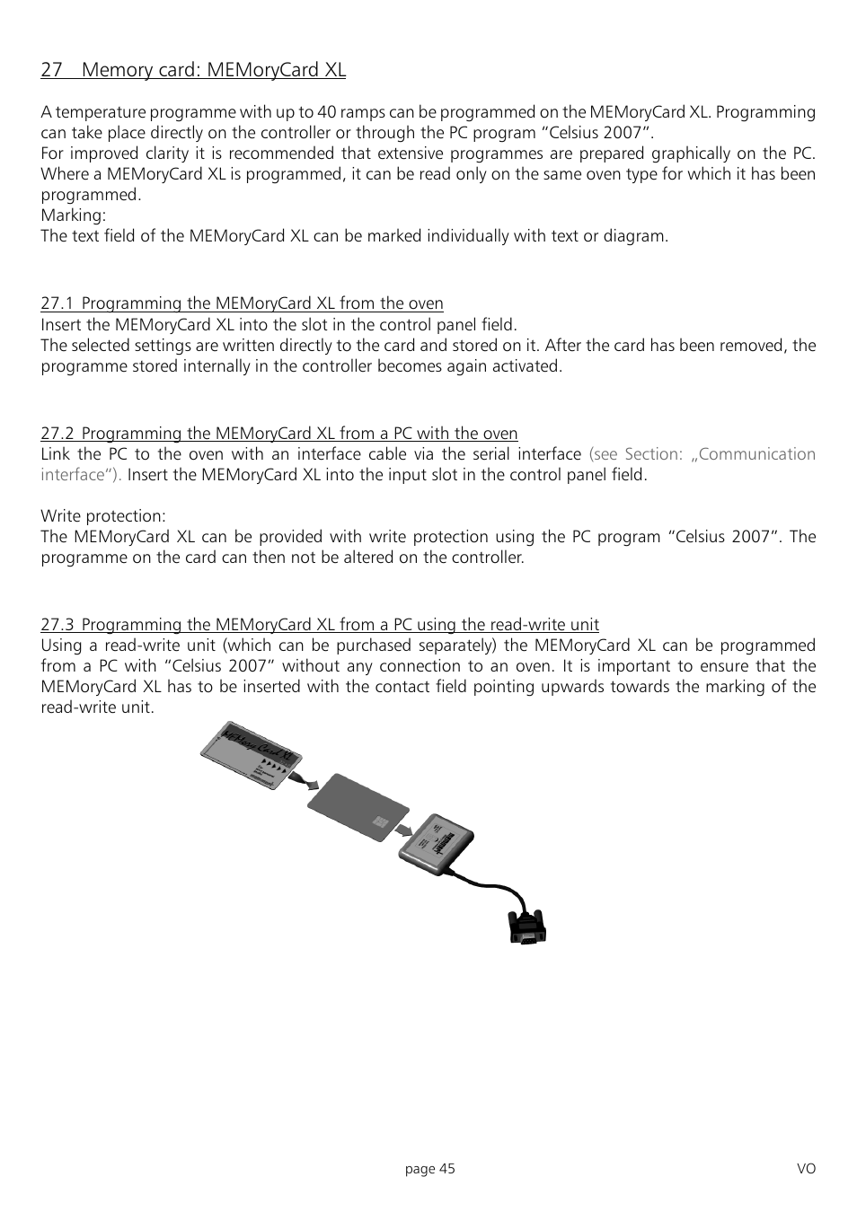 Muster | Memmert PM 200/400/500 Pump Module (Generation 2003) User Manual | Page 45 / 56