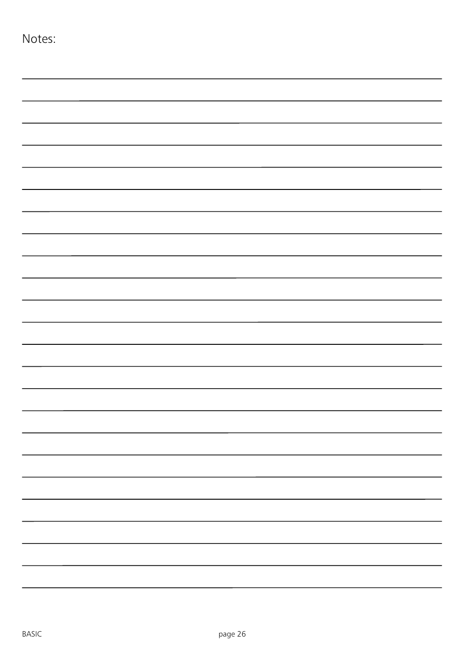 Memmert INB 200 - 500 Incubators (Generation 2003) User Manual | Page 26 / 28
