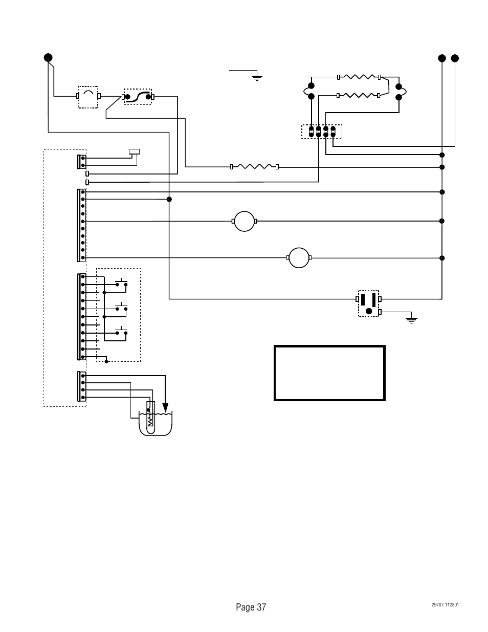 Schematic wiring diagram cdbc - aps mv, Page 37 | Bunn CDBC-APS DV User Manual | Page 37 / 37