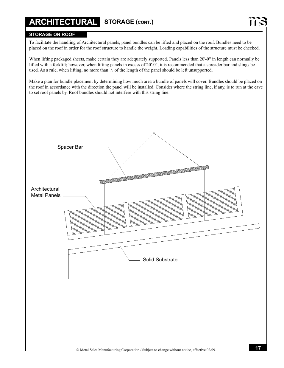 Architectural, Storage | Metal Sales Soffit Panel User Manual | Page 18 / 66