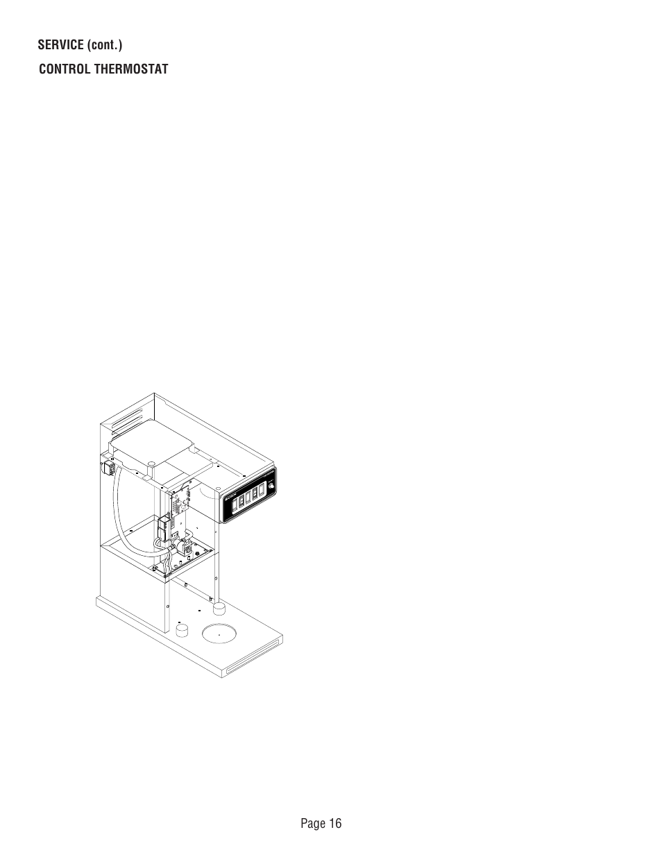 Bunn CW-APS User Manual | Page 16 / 33