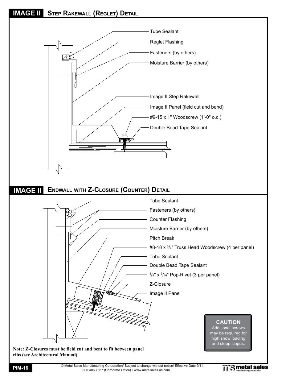 Image ii | Metal Sales Image II Manual User Manual | Page 16 / 20