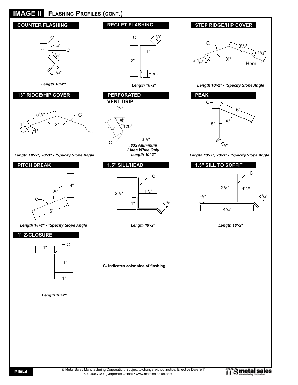 Image ii | Metal Sales Image II Manual User Manual | Page 4 / 20