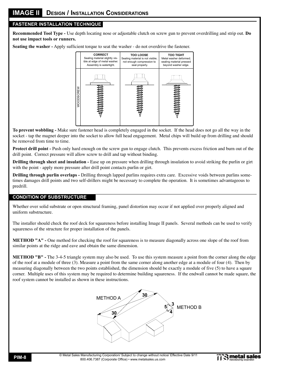 Image ii | Metal Sales Image II Manual User Manual | Page 8 / 20