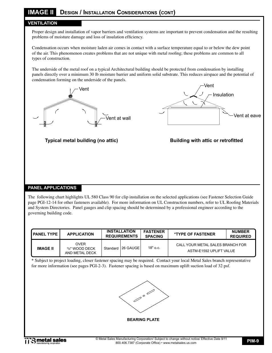Image ii | Metal Sales Image II Manual User Manual | Page 9 / 20