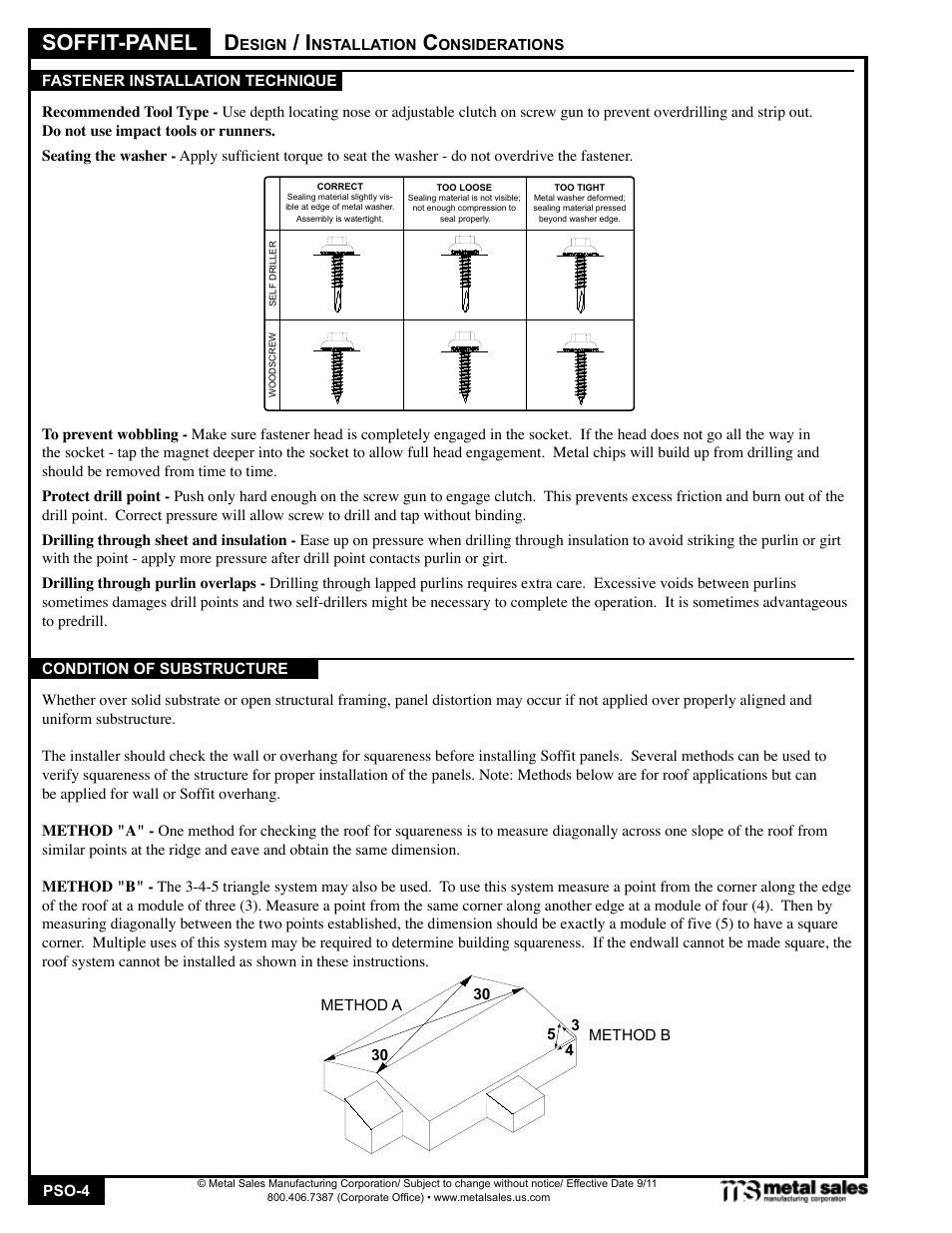 Soffit-panel | Metal Sales Soffit User Manual | Page 4 / 10