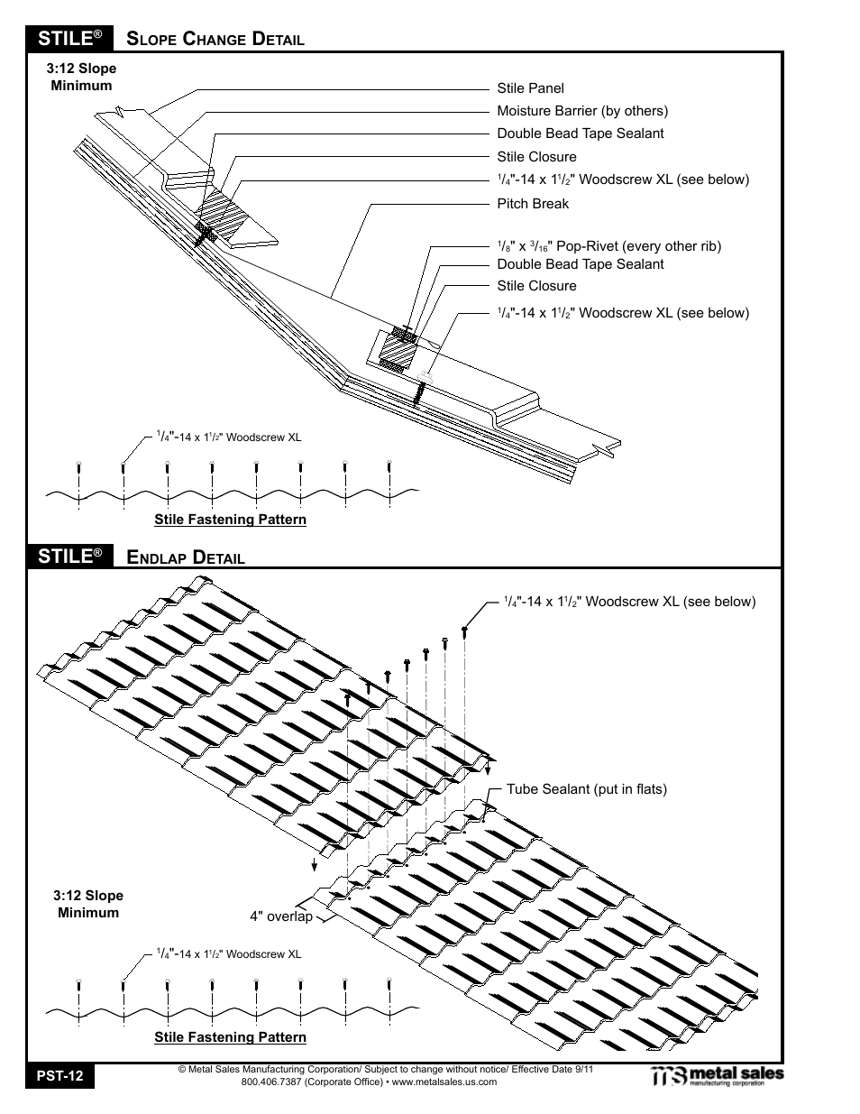 Stile | Metal Sales Stile Manual User Manual | Page 12 / 18